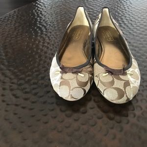 COACH BALLERINA SLIP ON